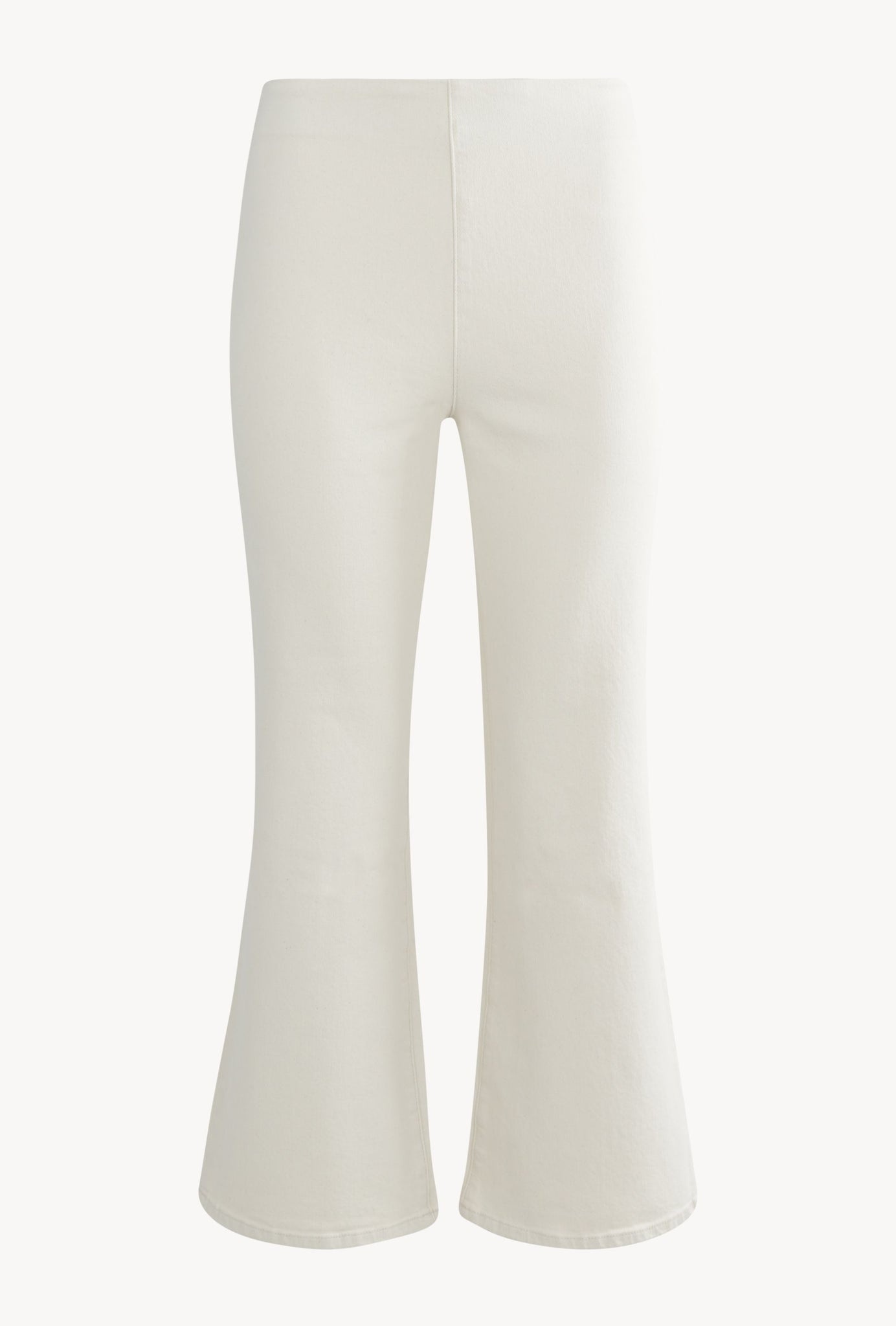 EARHART CROP FLARE DENIM LEGGINGS - 4