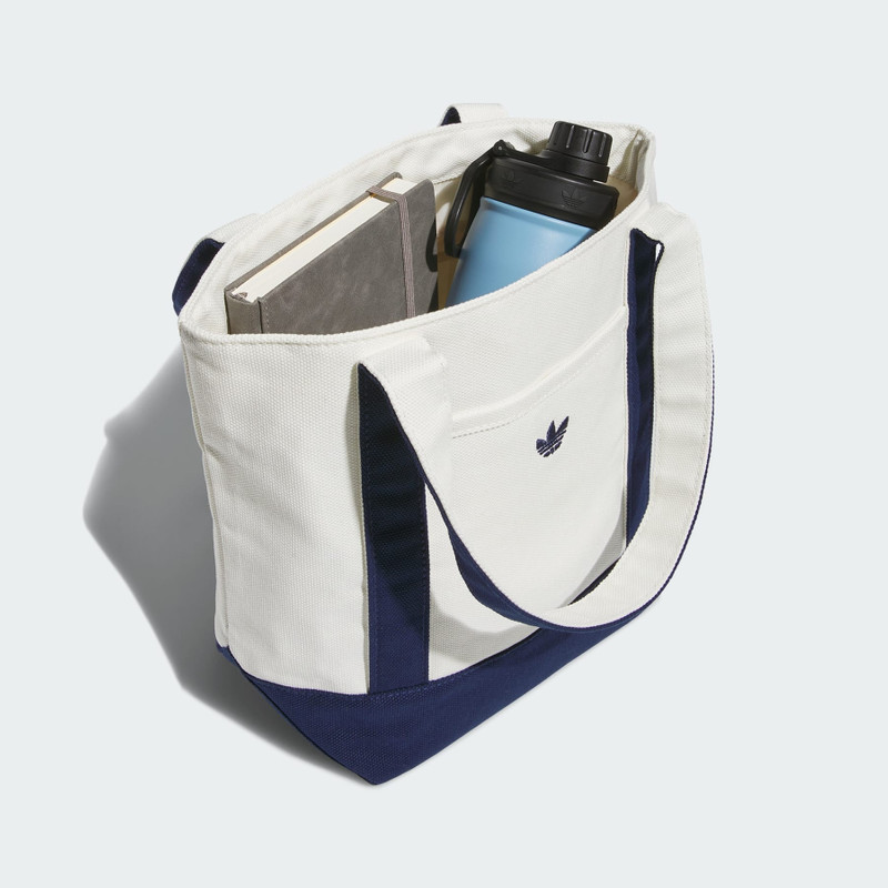 Mini Trefoil Canvas Court Tote 4