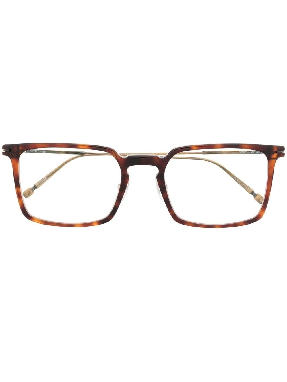 square-frame glasses - 1