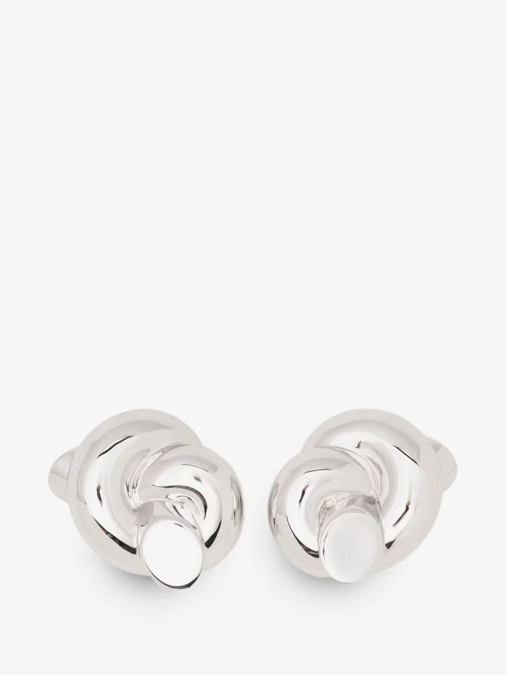 Lucy Williams Knot oversized stud earrings - 1