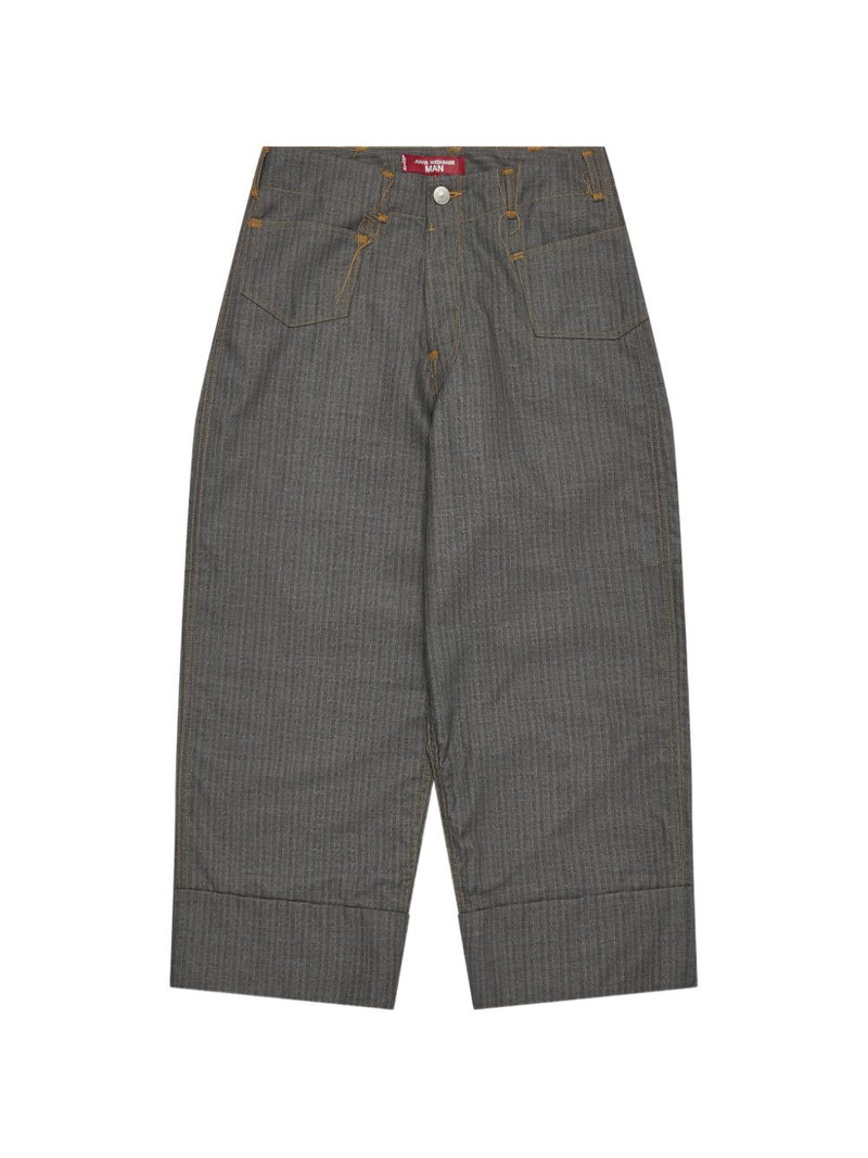 Junya Watanabe MAN pinstripe-pattern trousers outlook