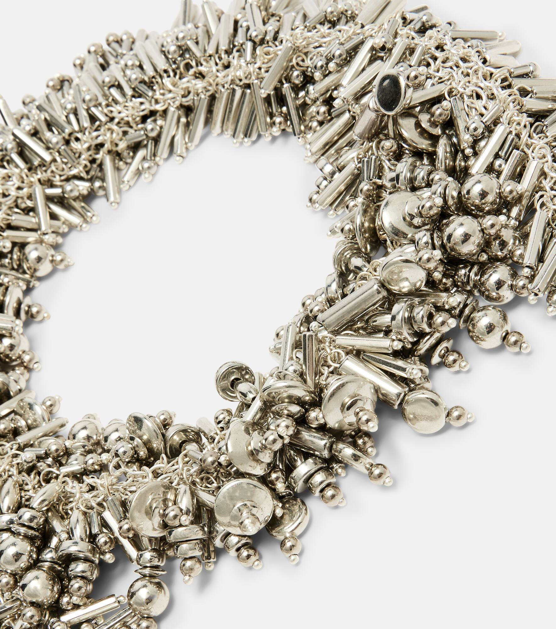 Beaded scarf necklace - 2