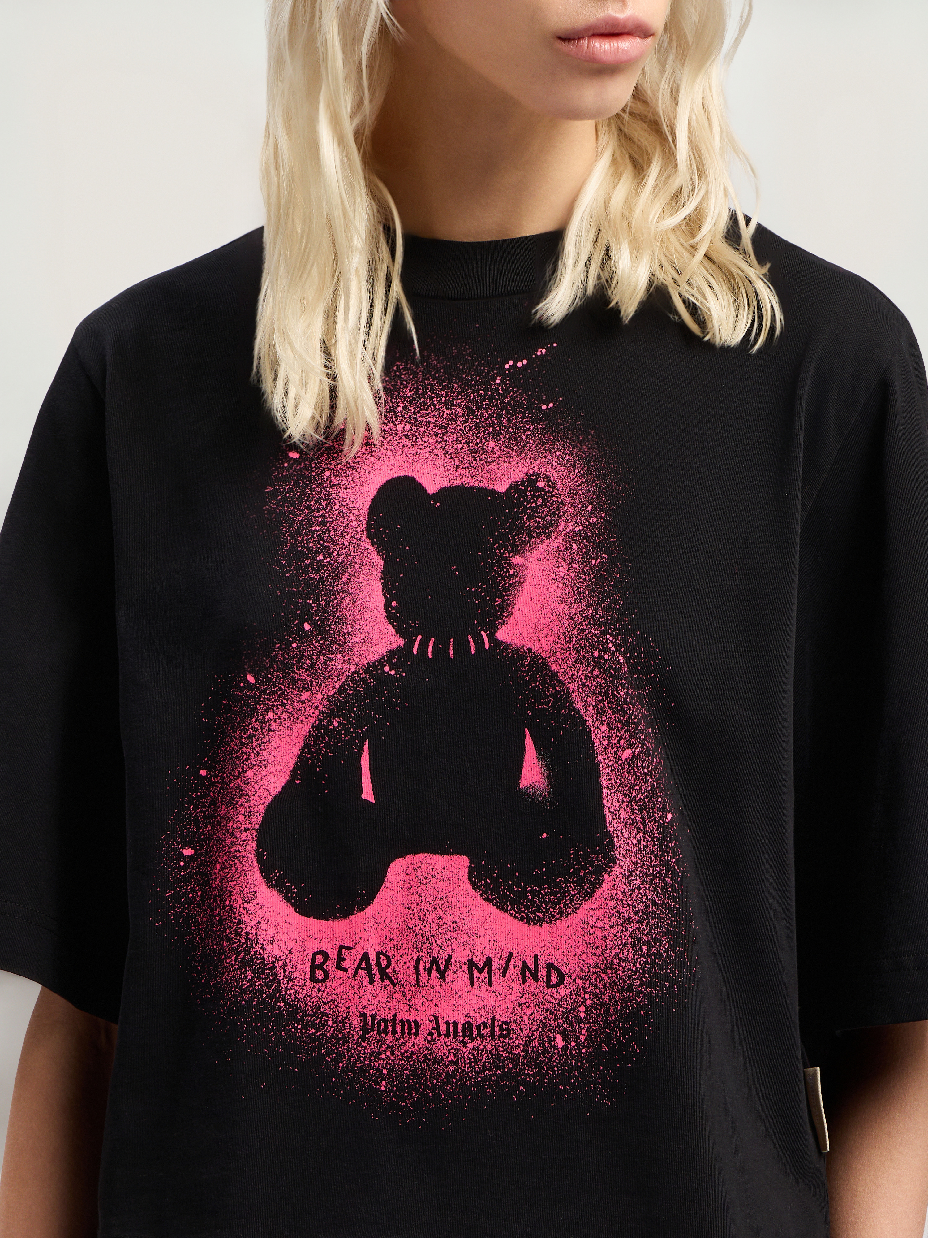 Spray Bear Cropped Tee - 5