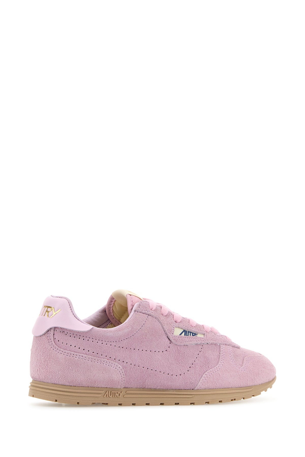 Pink suede Windspin sneakers - 3
