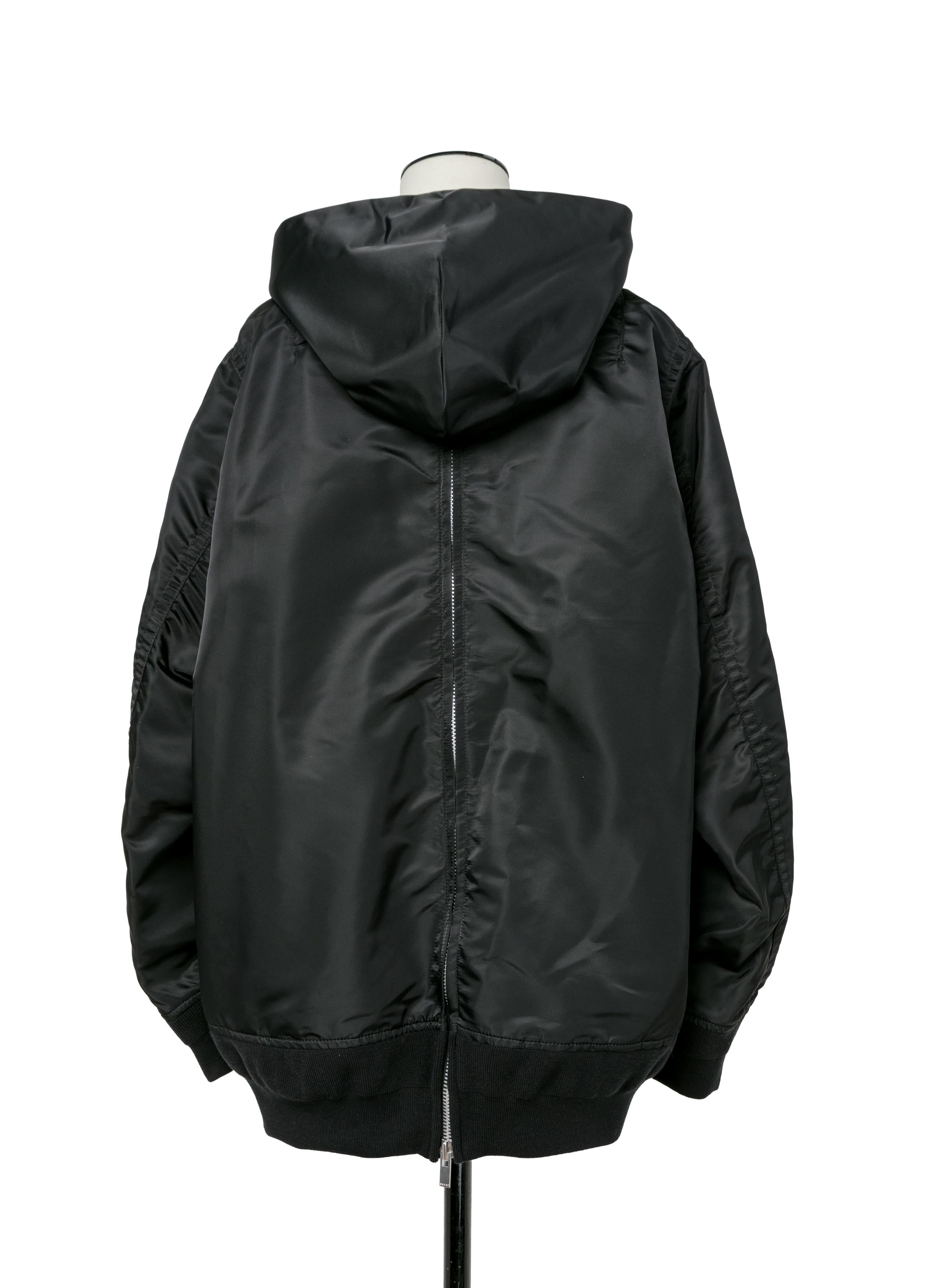 Nylon Twill Hoodie - 3