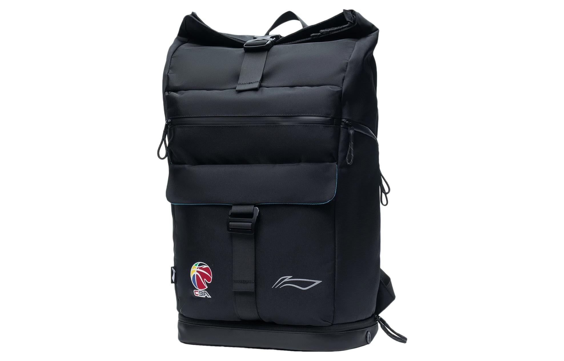 Li-Ning Cba Professional Basketball Training Backpack 'Black' ABST027-1 - 4