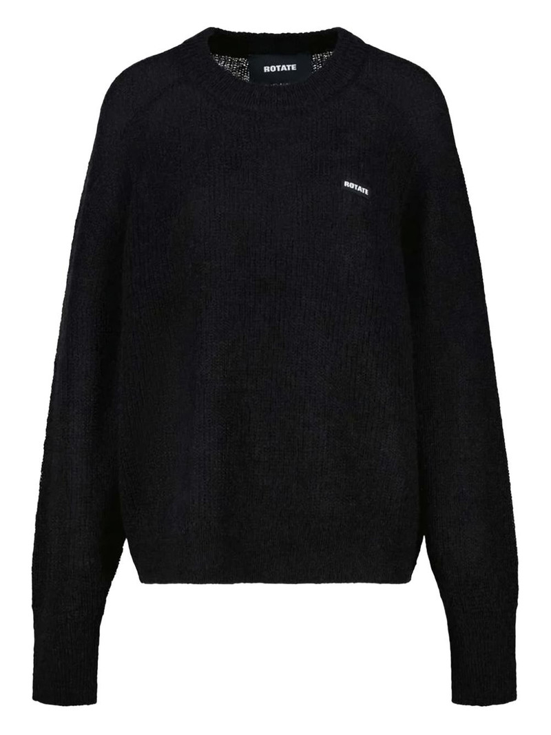 logo-detail crew-neck sweater 1