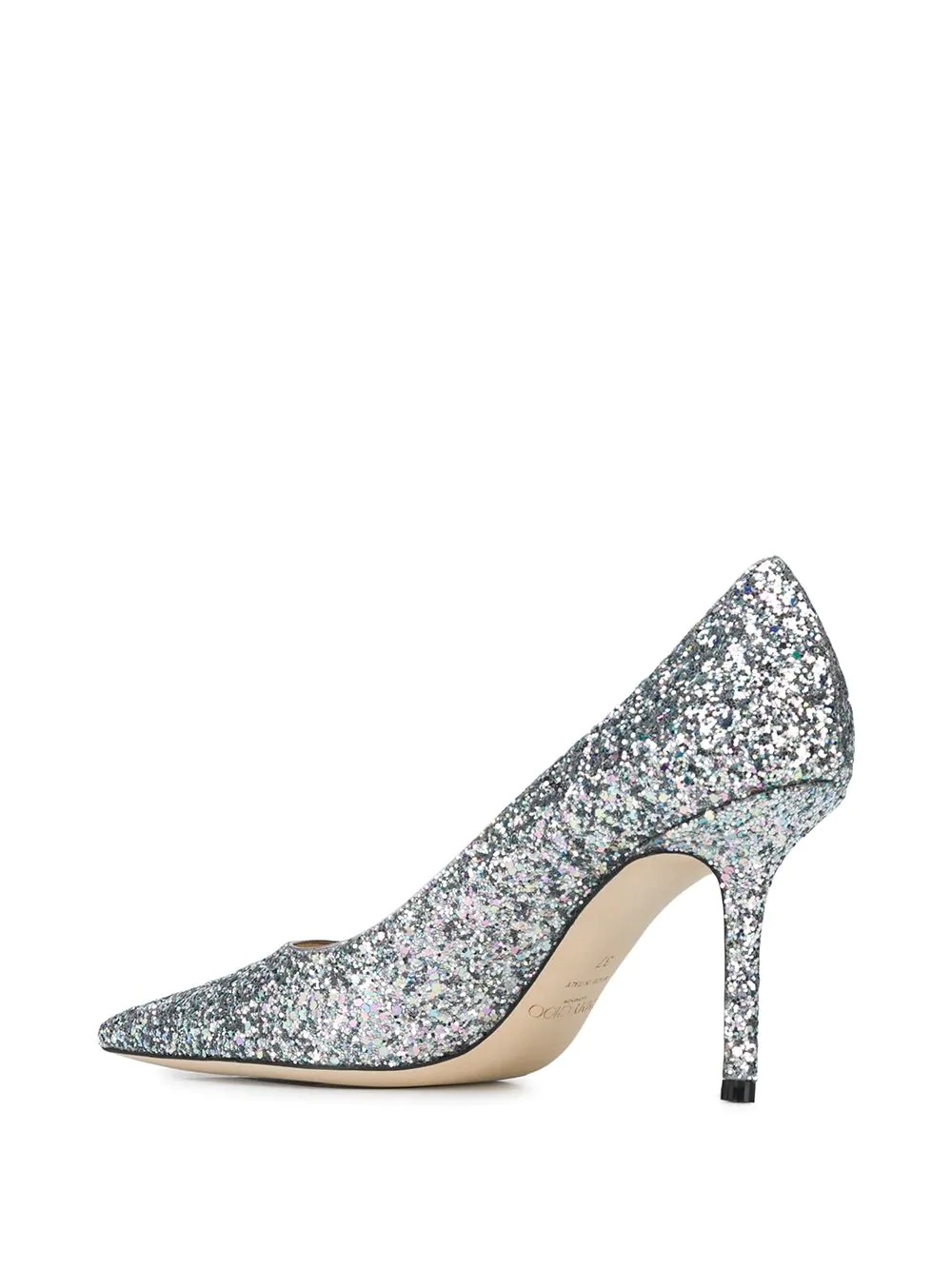 Love 85mm glitter pumps - 3