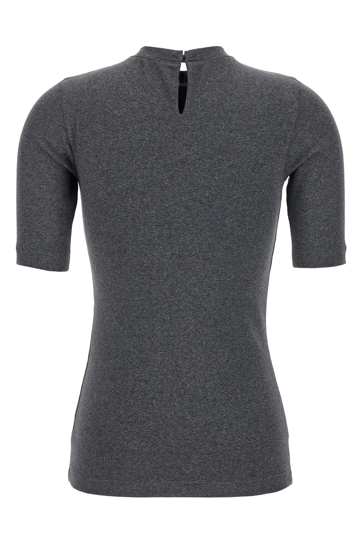 Brunello Cucinelli Women Monile Ribbed T-Shirt - 2