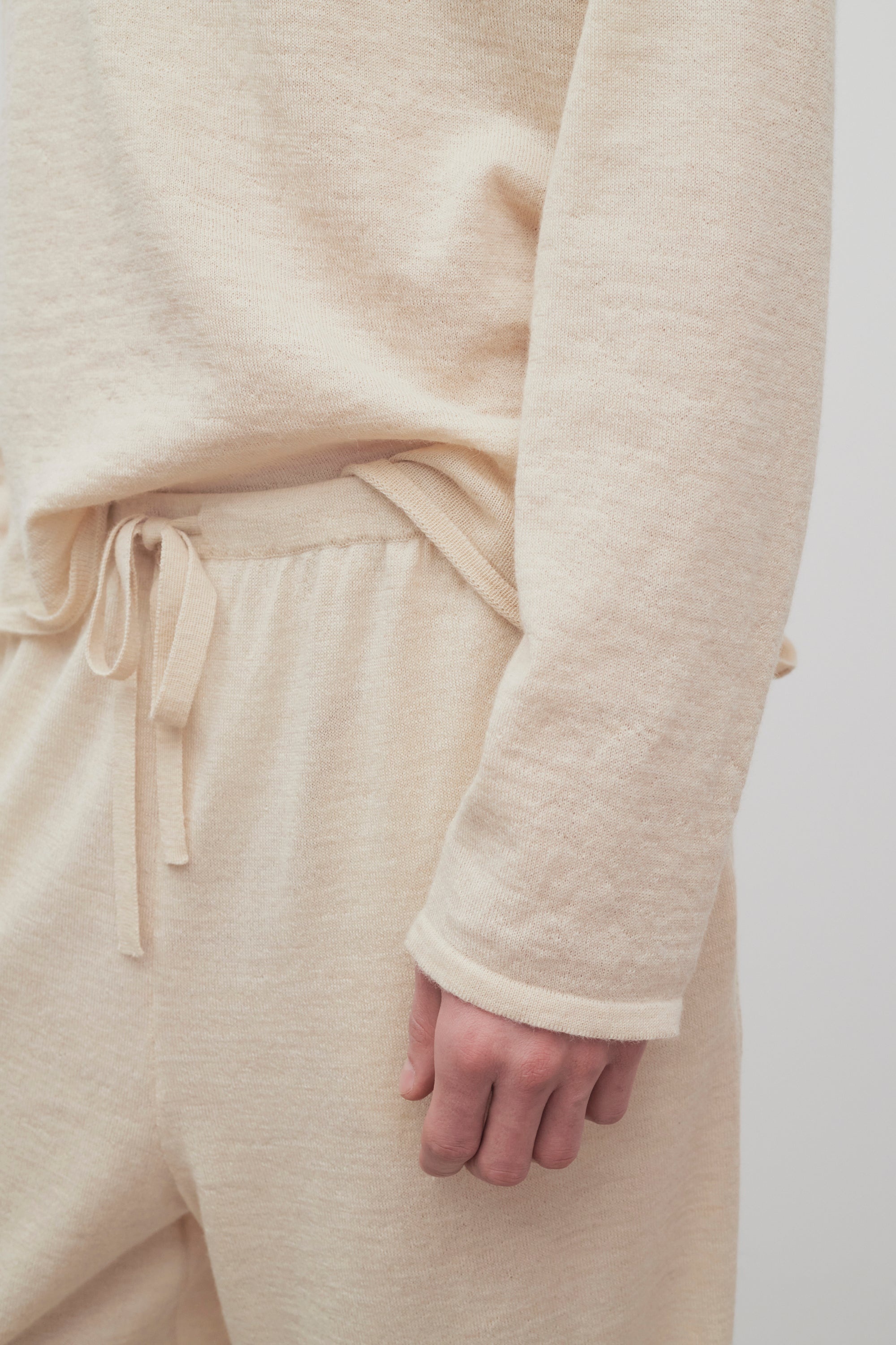 Ennio Top in Llama and Silk - 4