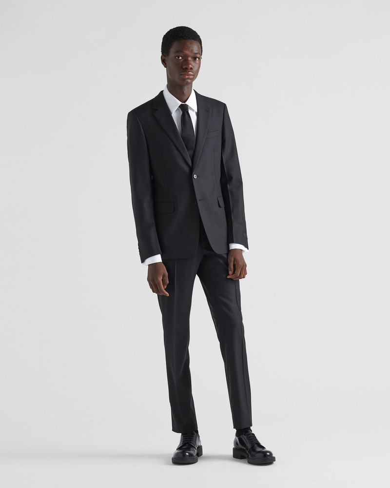 Prada Single-breasted wool suit outlook