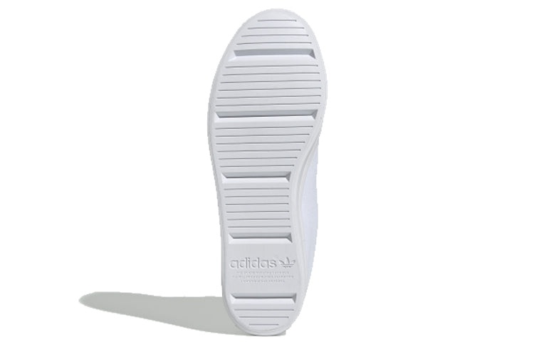 (WMNS) adidas originals Courtvantage Heel Logo White FU6820 - 5