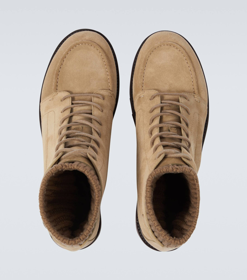 Verbier suede lace-up boots 4