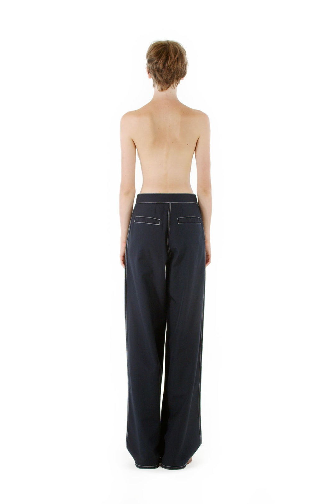 JUMP PANTS / navy blue - 2