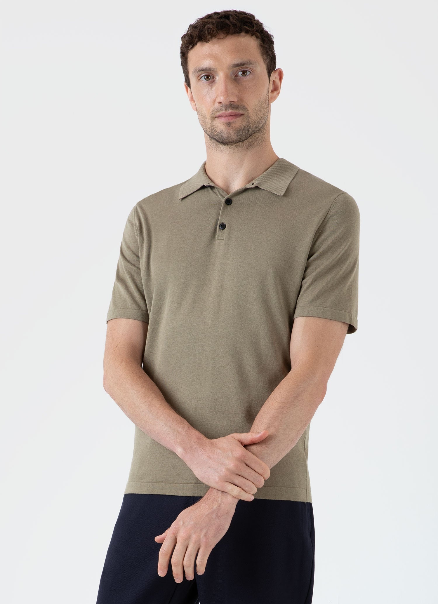 Sea Island Cotton Polo Shirt - 2