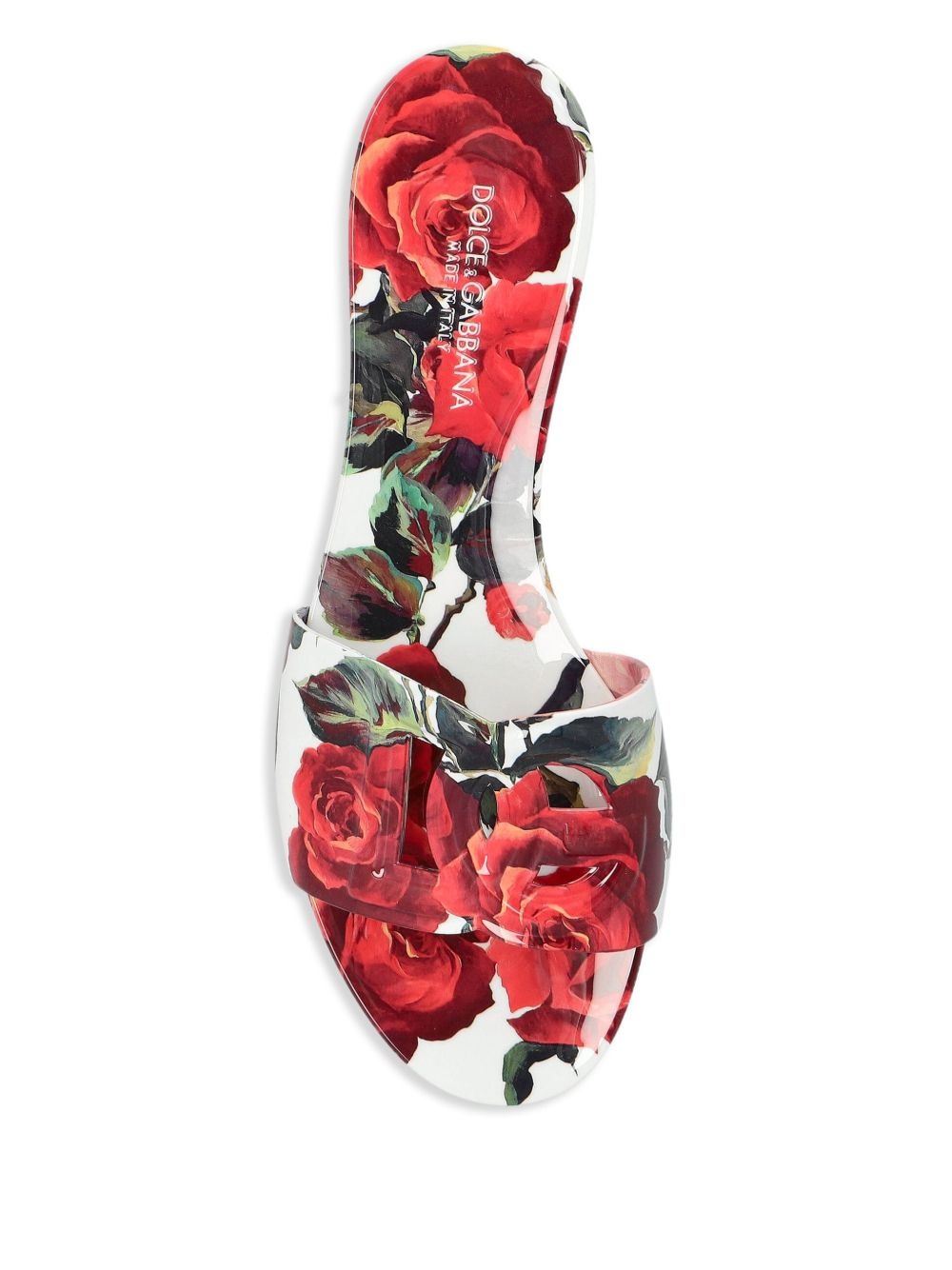 Dolce & Gabbana floral-print slides - 7
