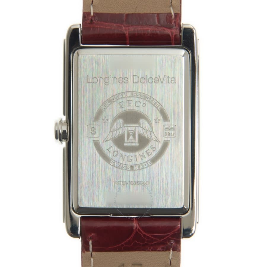 Longines DolceVita Quartz Silver Flinque Dial Ladies Watch L5.512.4.71.5 - 4