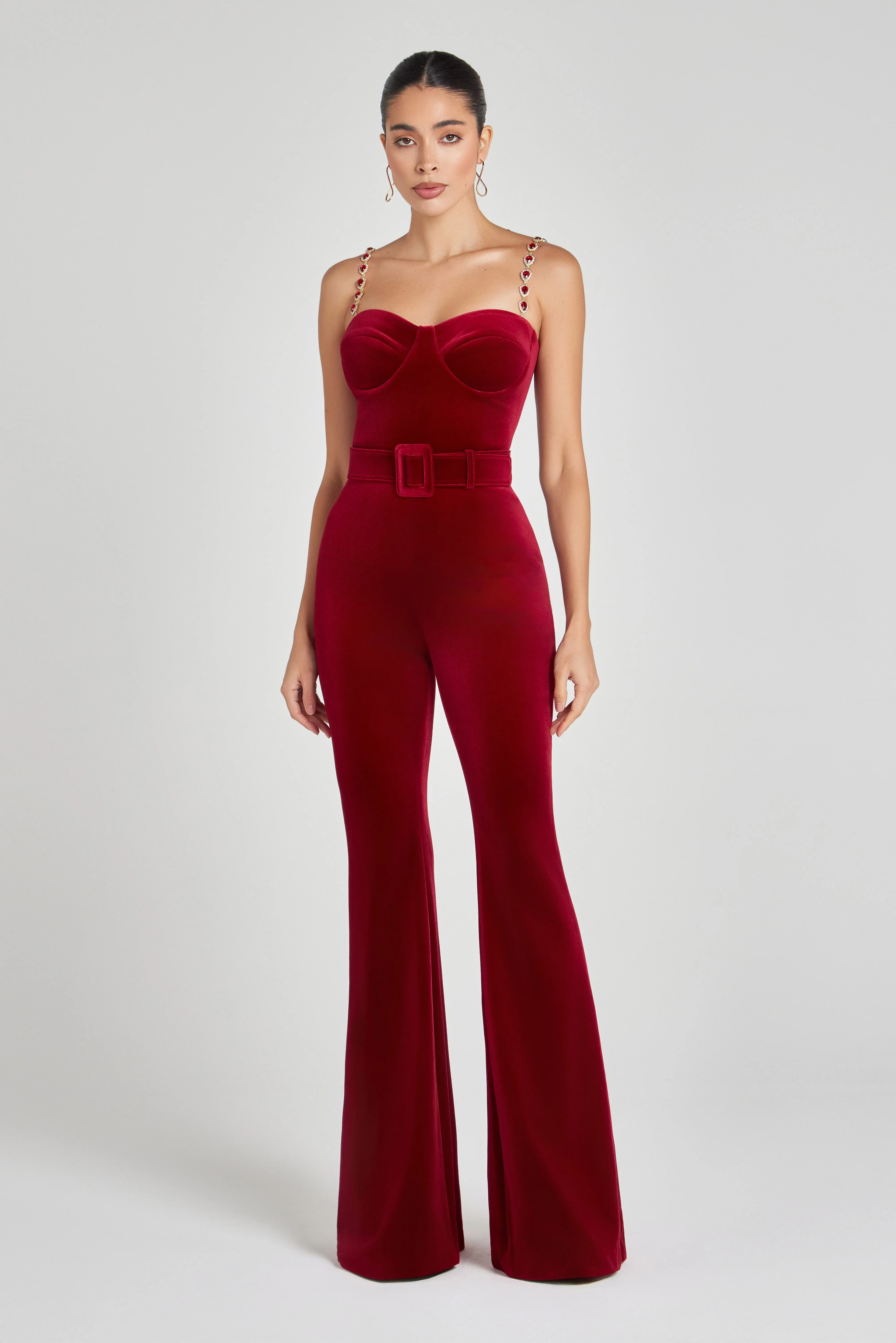 Harley Red Jumpsuit - 1