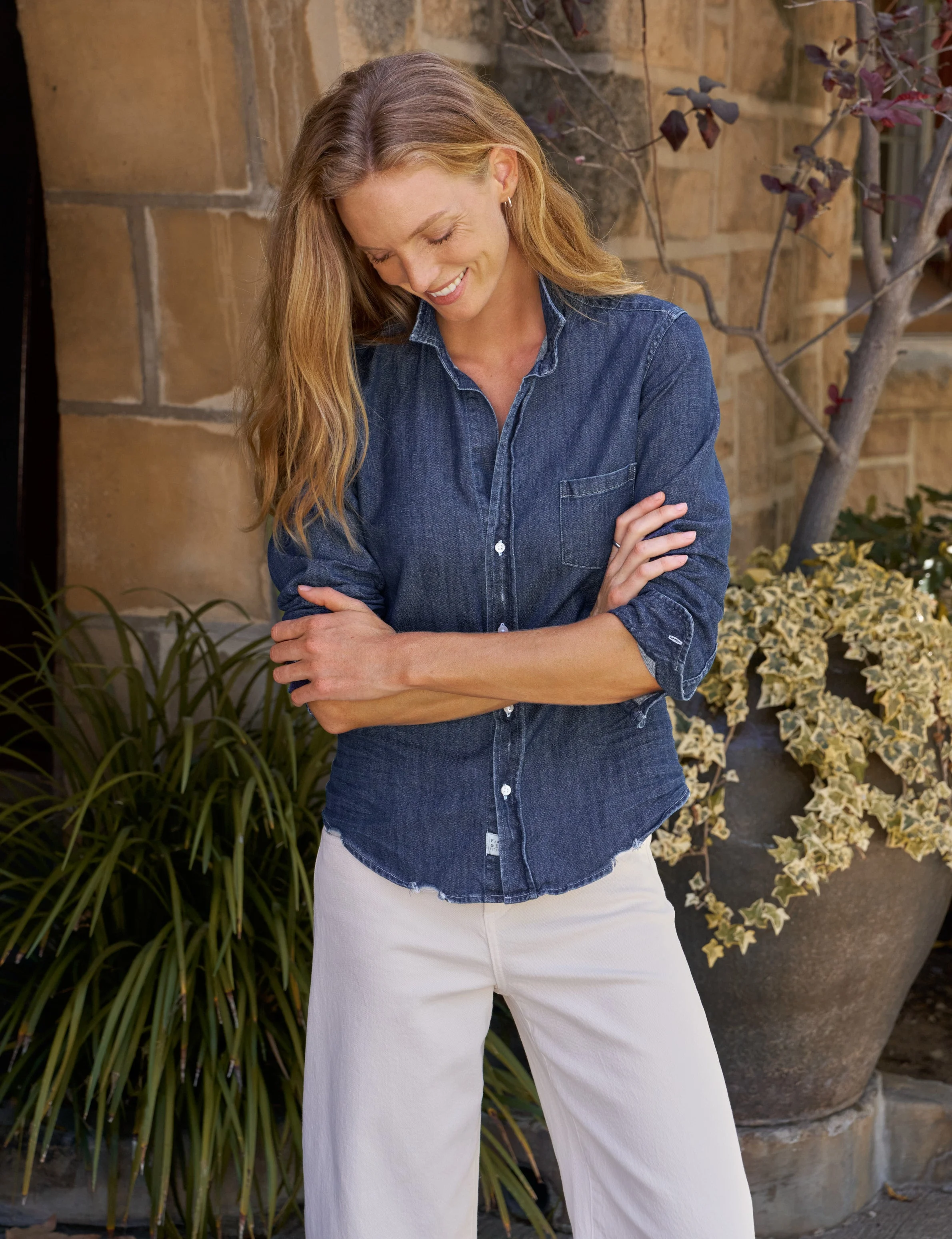 Tailored Button-Up Shirt - 1
