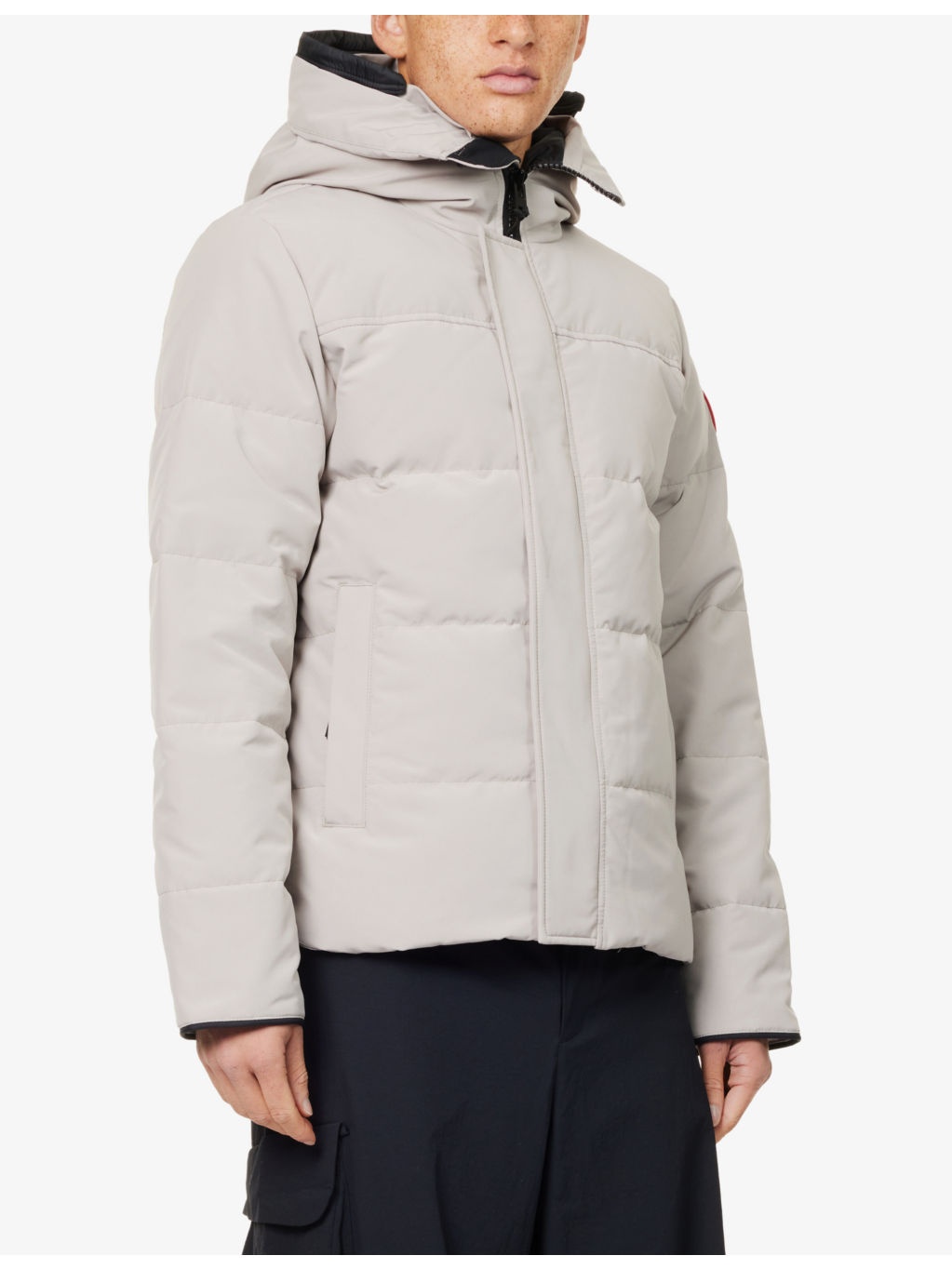 Macmillan funnel-neck twill-down parka jacket - 3