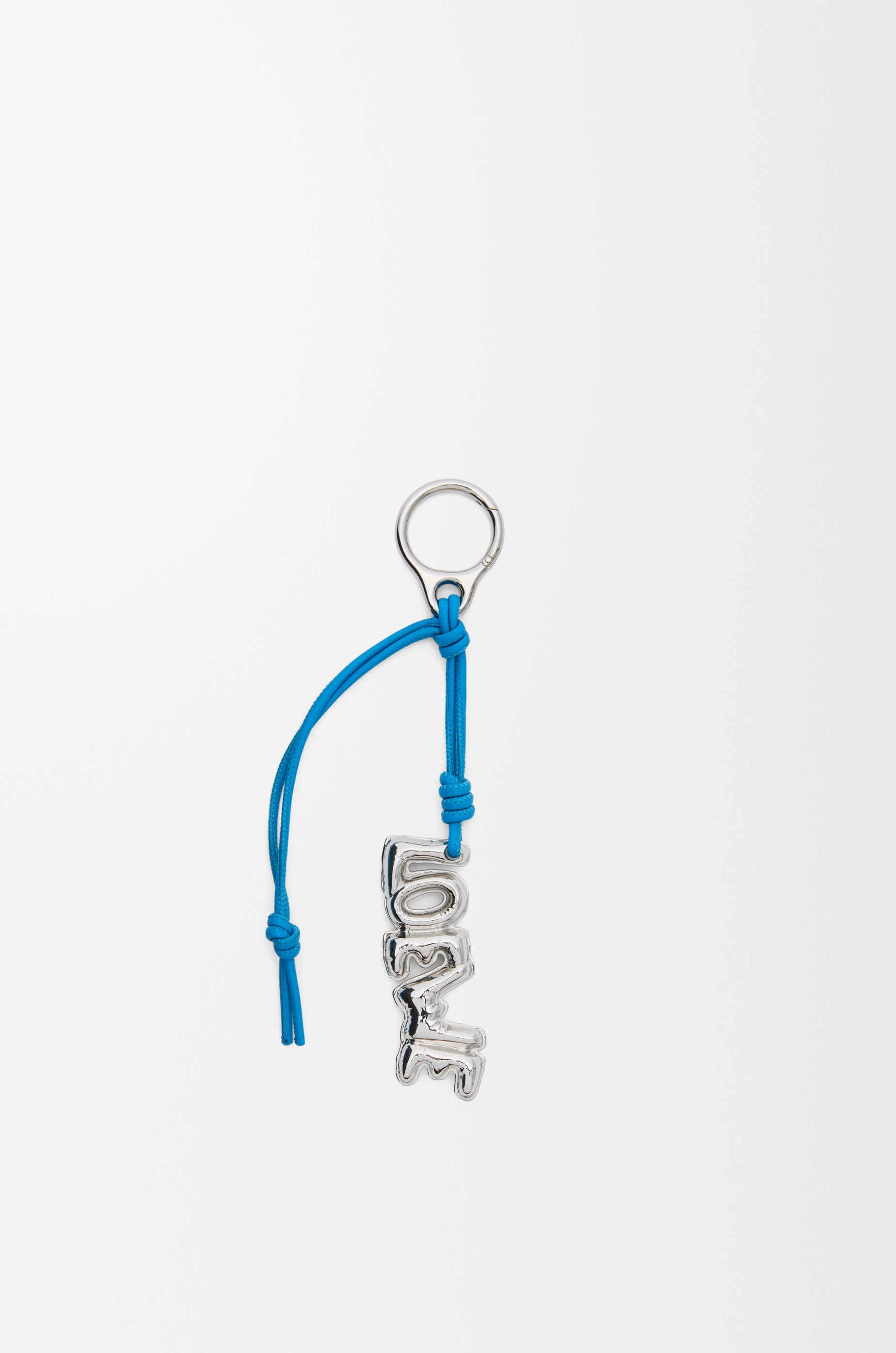 Blown inflated LOEWE charm in brass - 1