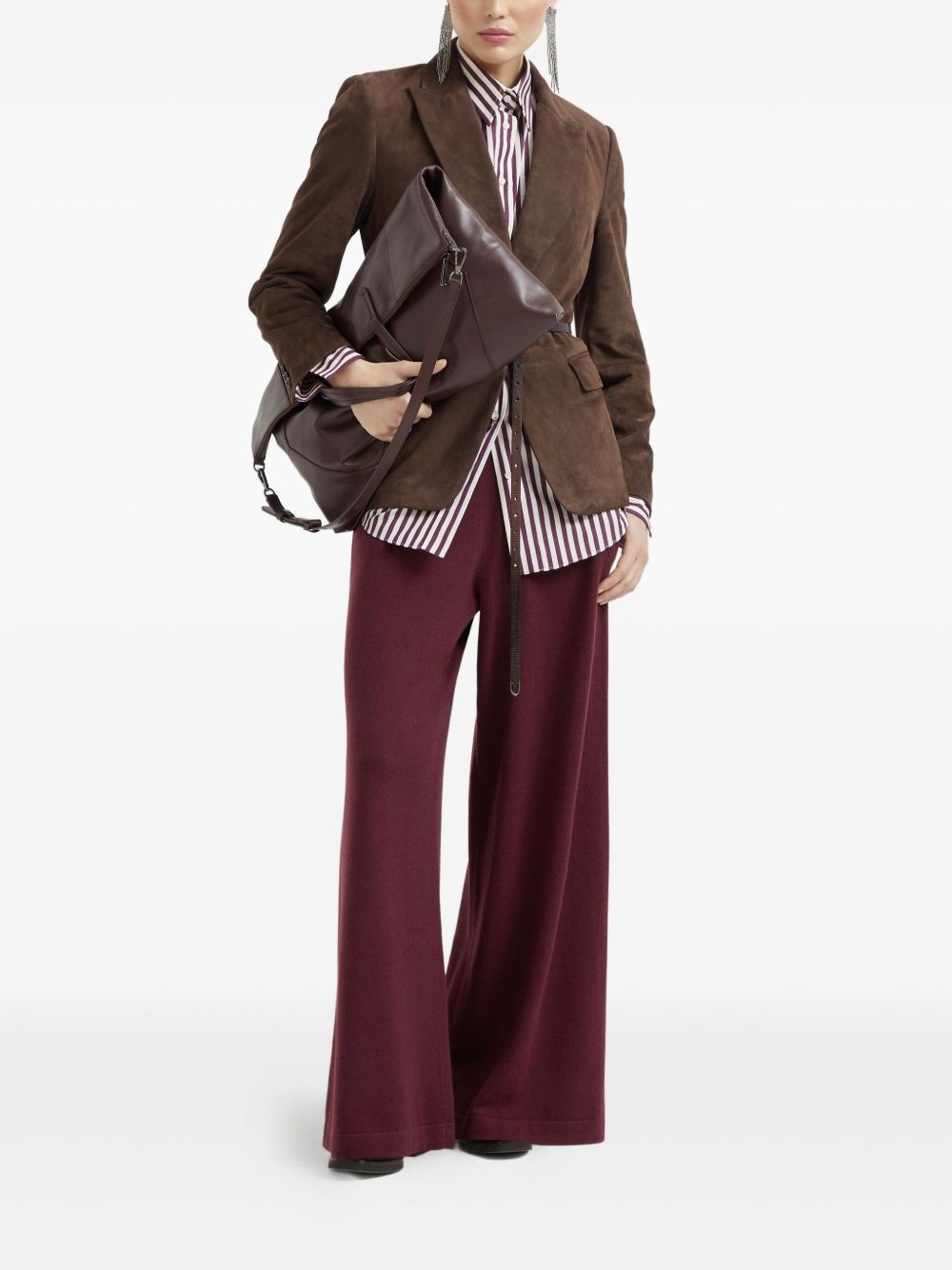 suede blazer - 2