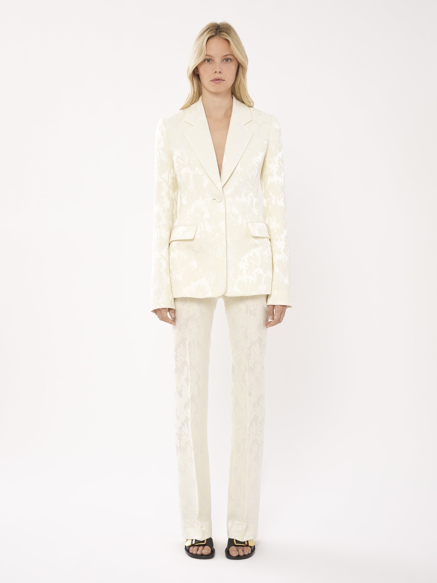 HIGH-WAISTED TAILORED PANTS - 7