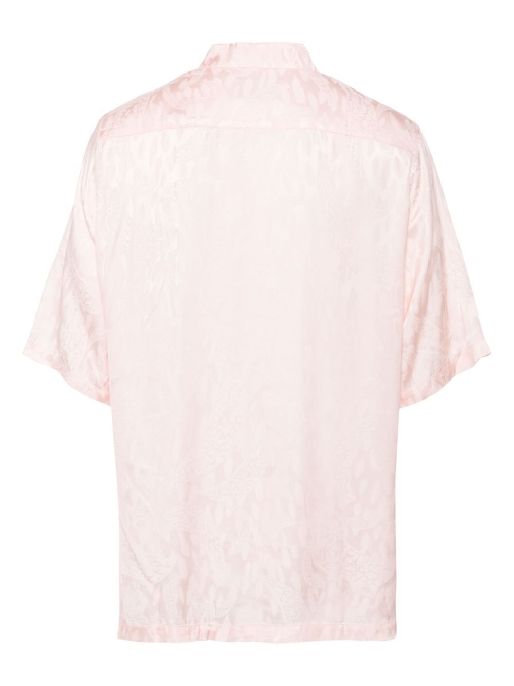 jacquard short-sleeve shirt - 2