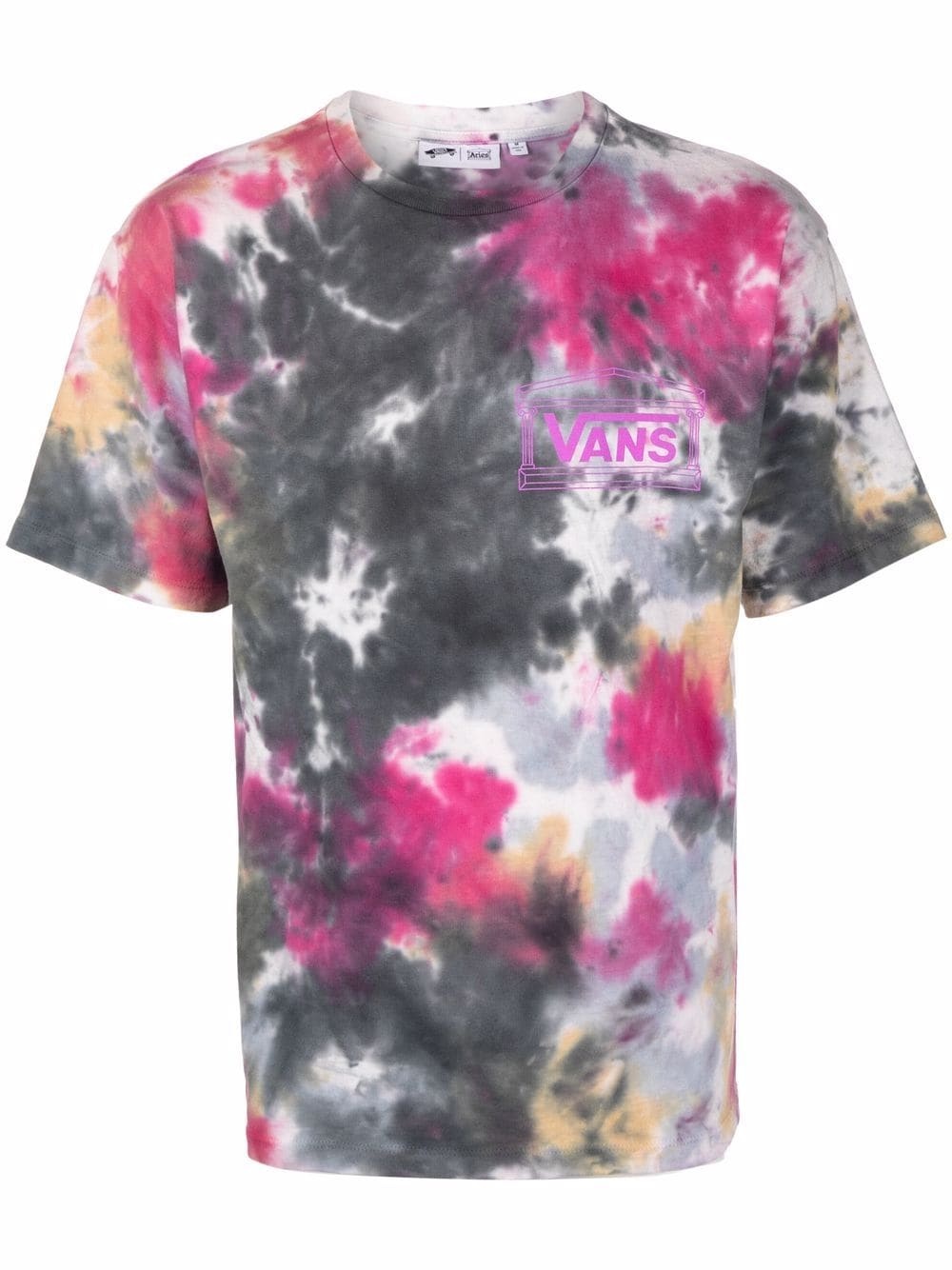 tie dye print T-shirt - 1