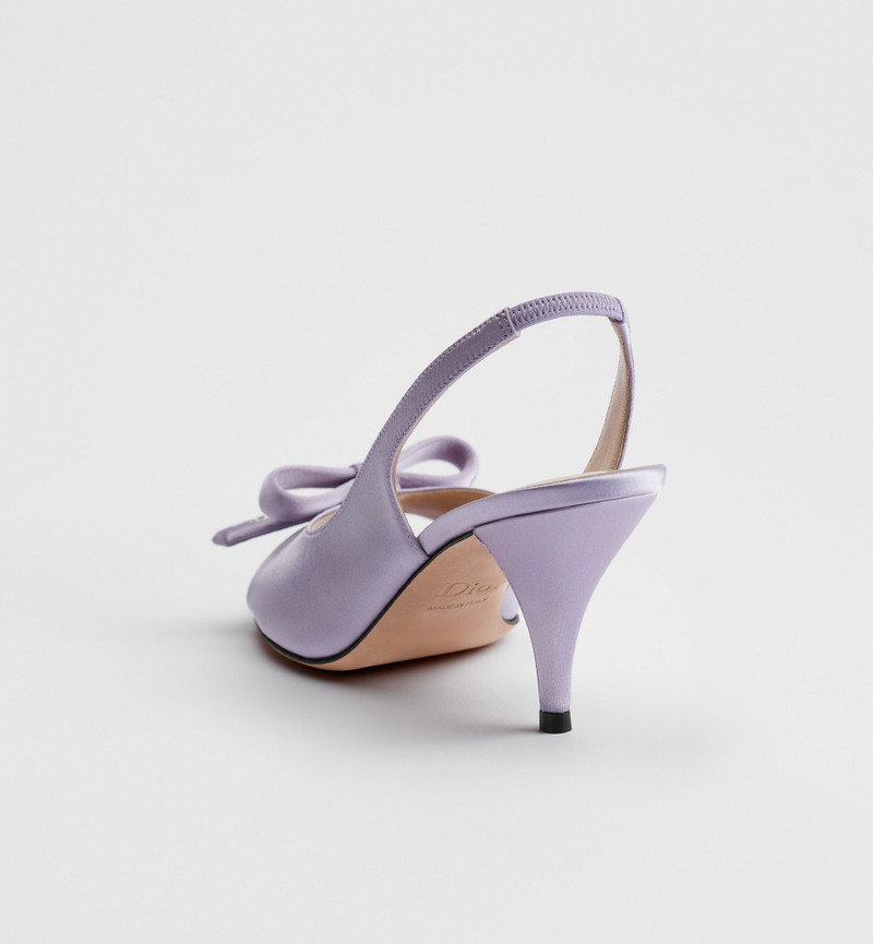Dior Dior Bow Heeled Slingback Sandal outlook