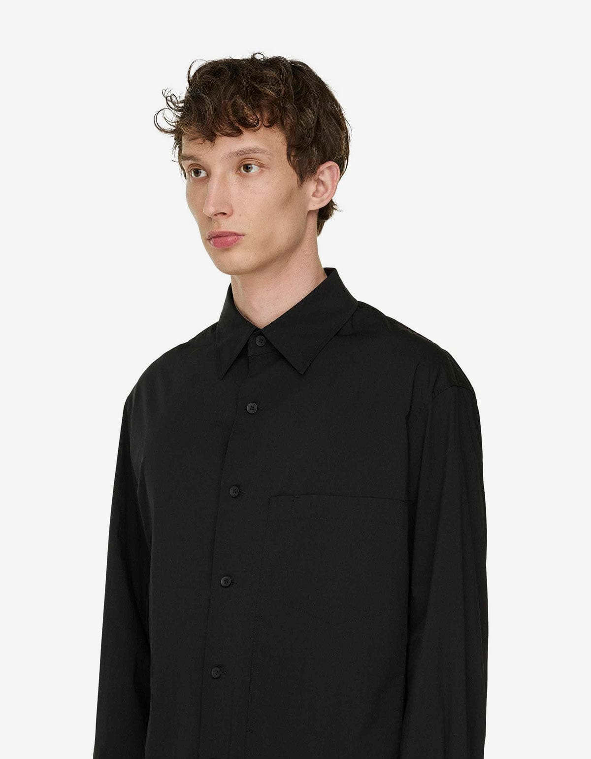 Y-3 Black Sporty Cotton Shirt - 5