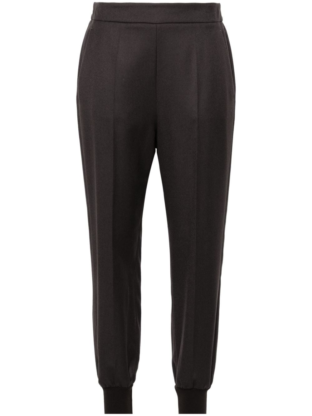 wool tapered trousers - 1