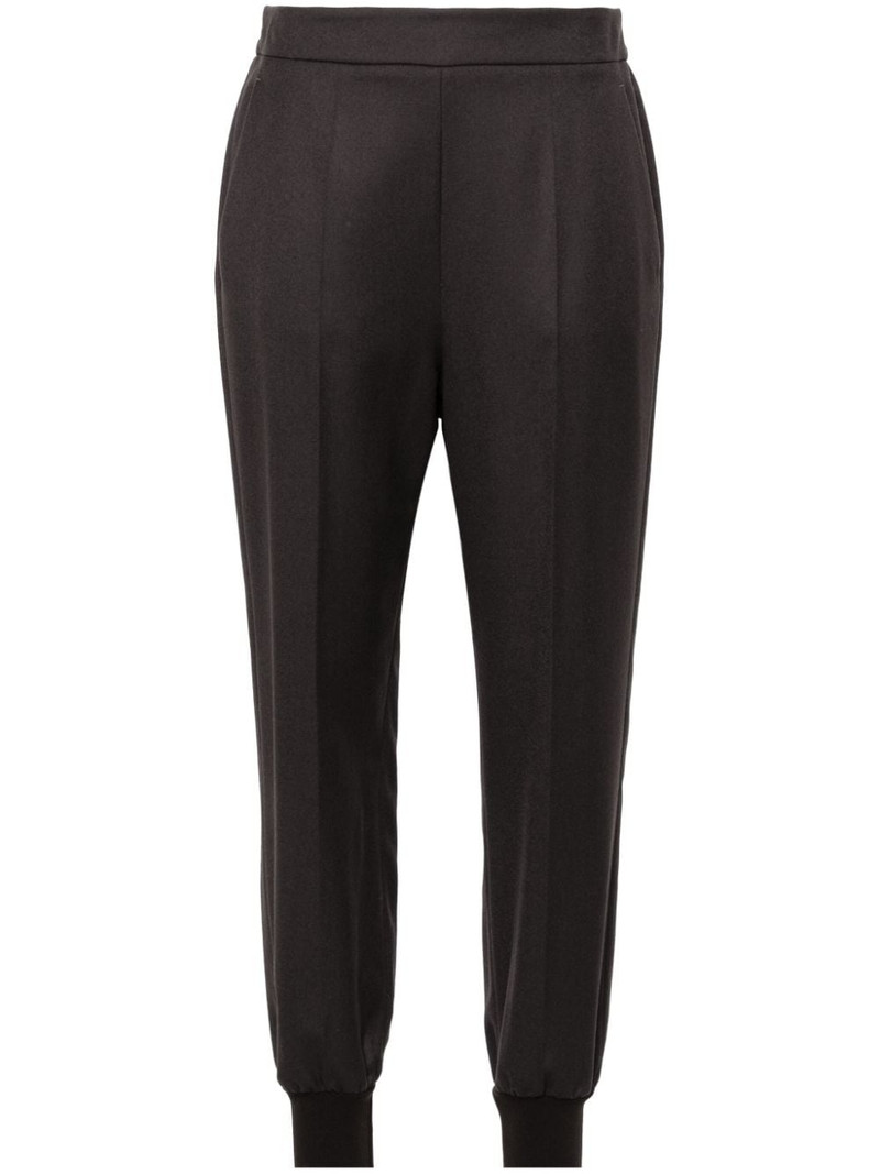 wool tapered trousers 1