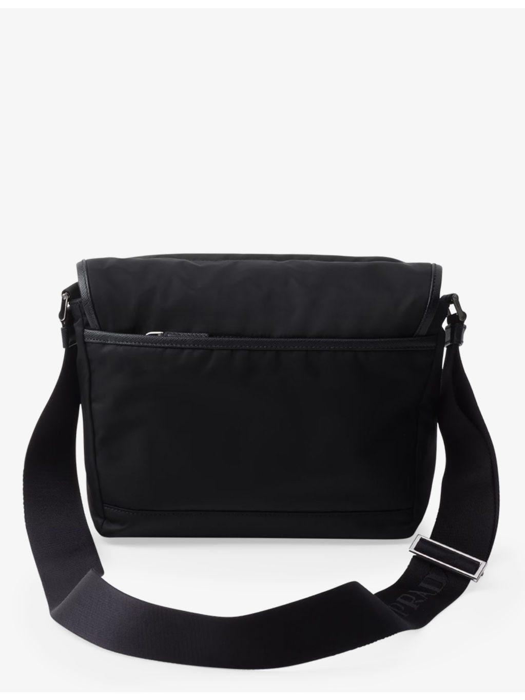 Re-Nylon leather and recycled-nylon shoulder bag - 3