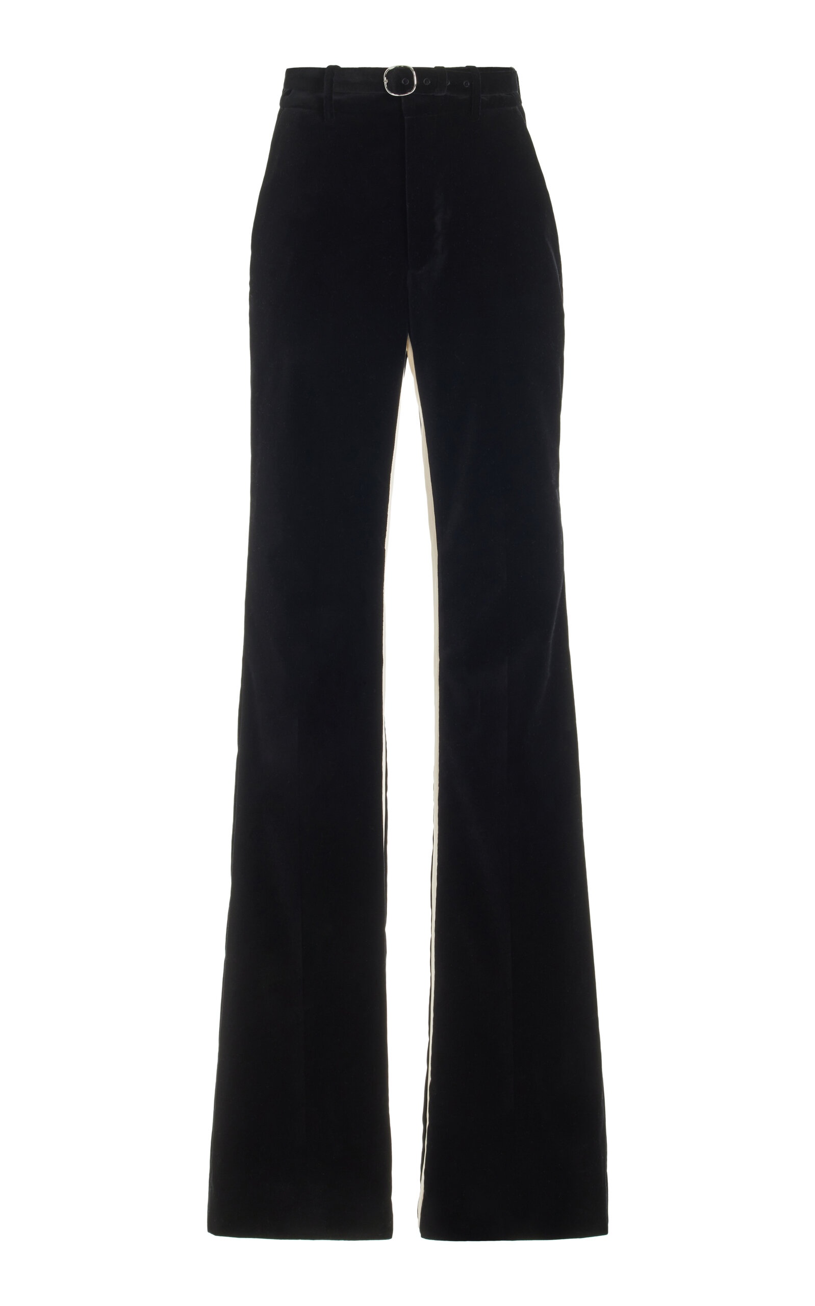 Velvet Suiting Pants black/white - 1