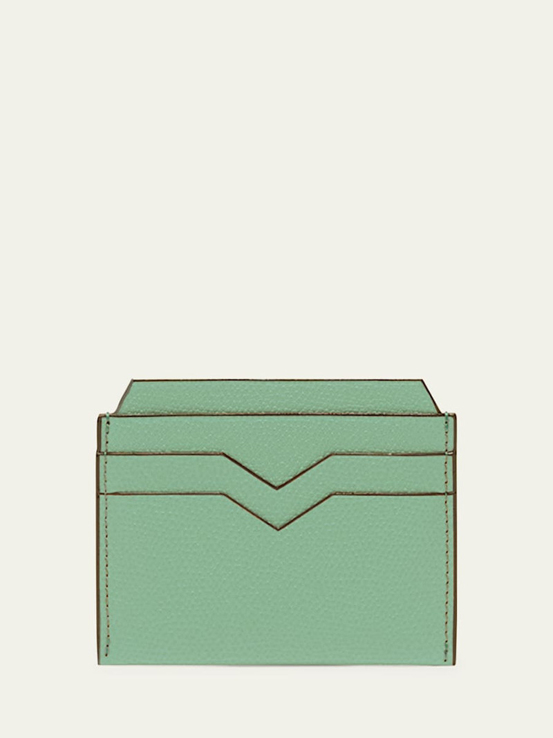 Valextra Calf Leather Card Holder outlook