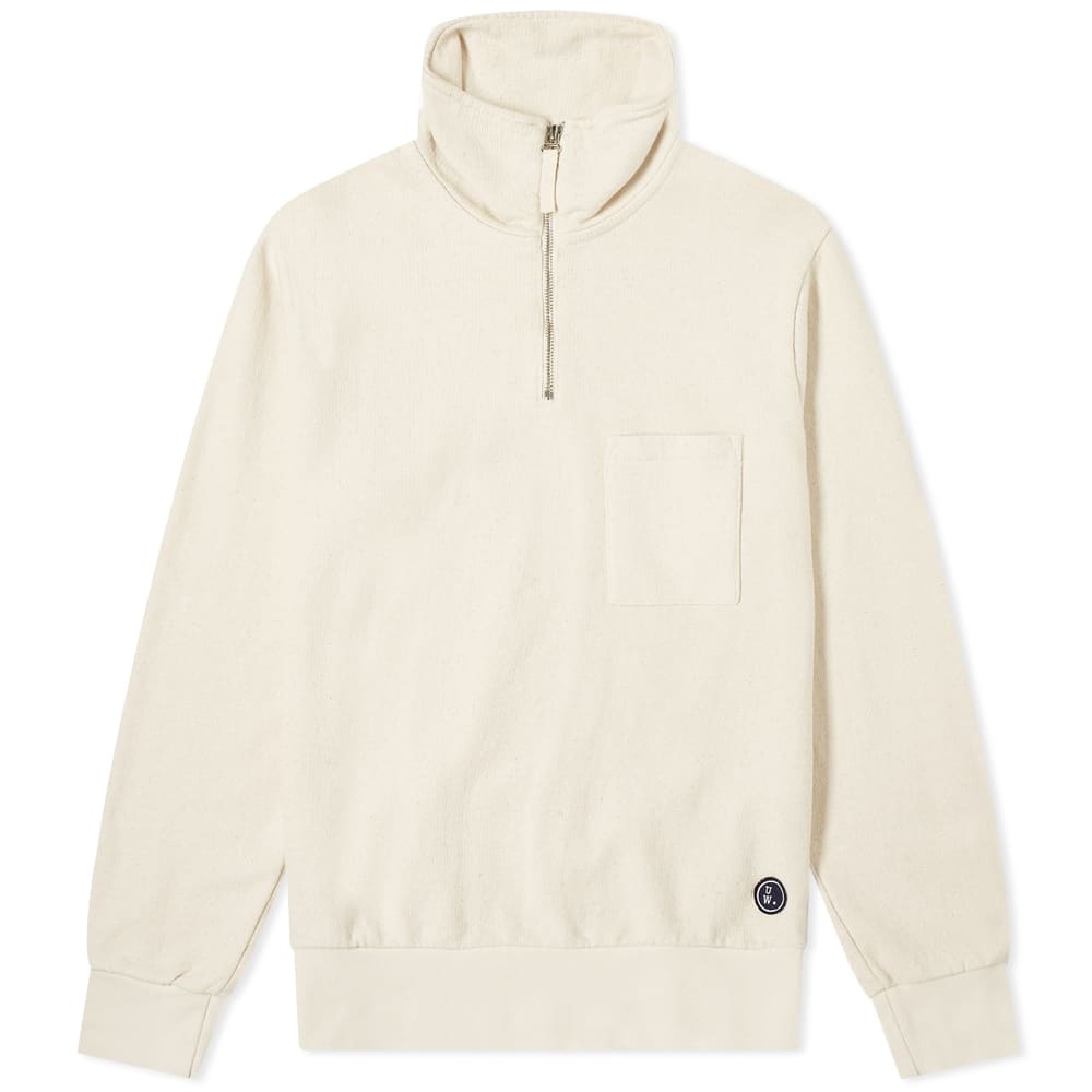 Universal Works Quarter Zip Sweat - 1