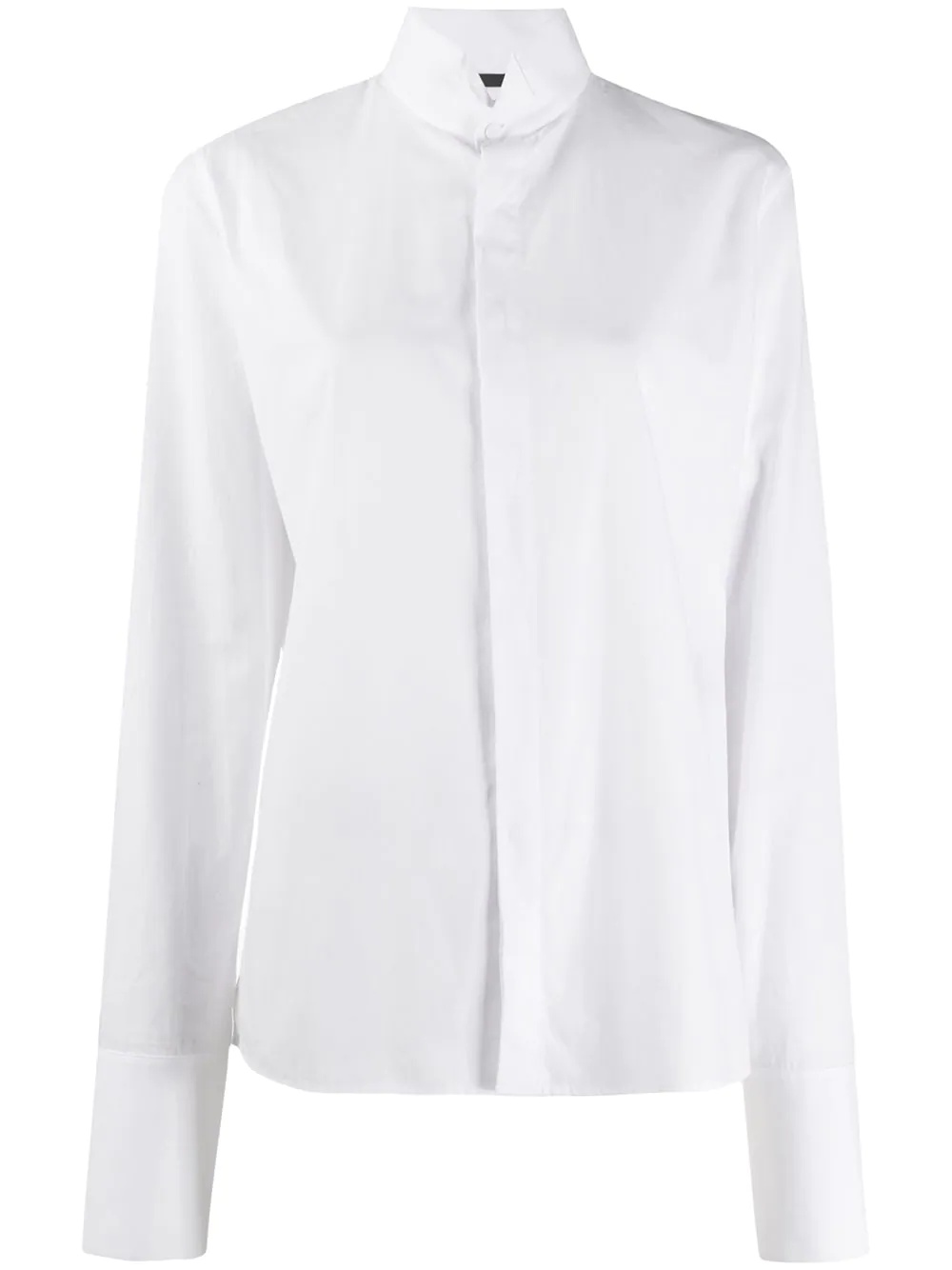 stand-up collar shirt - 1