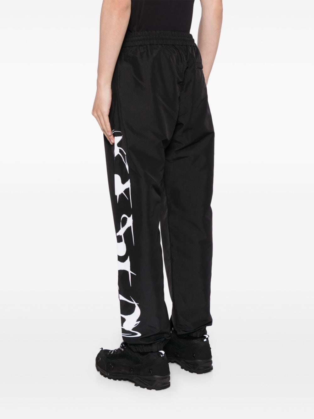 graphic-print track pants - 4