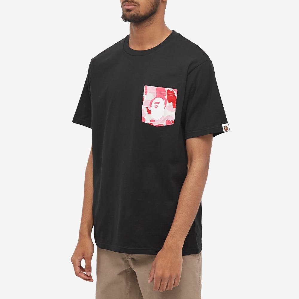 A Bathing Ape ABC Camo Pocket Tee - 3