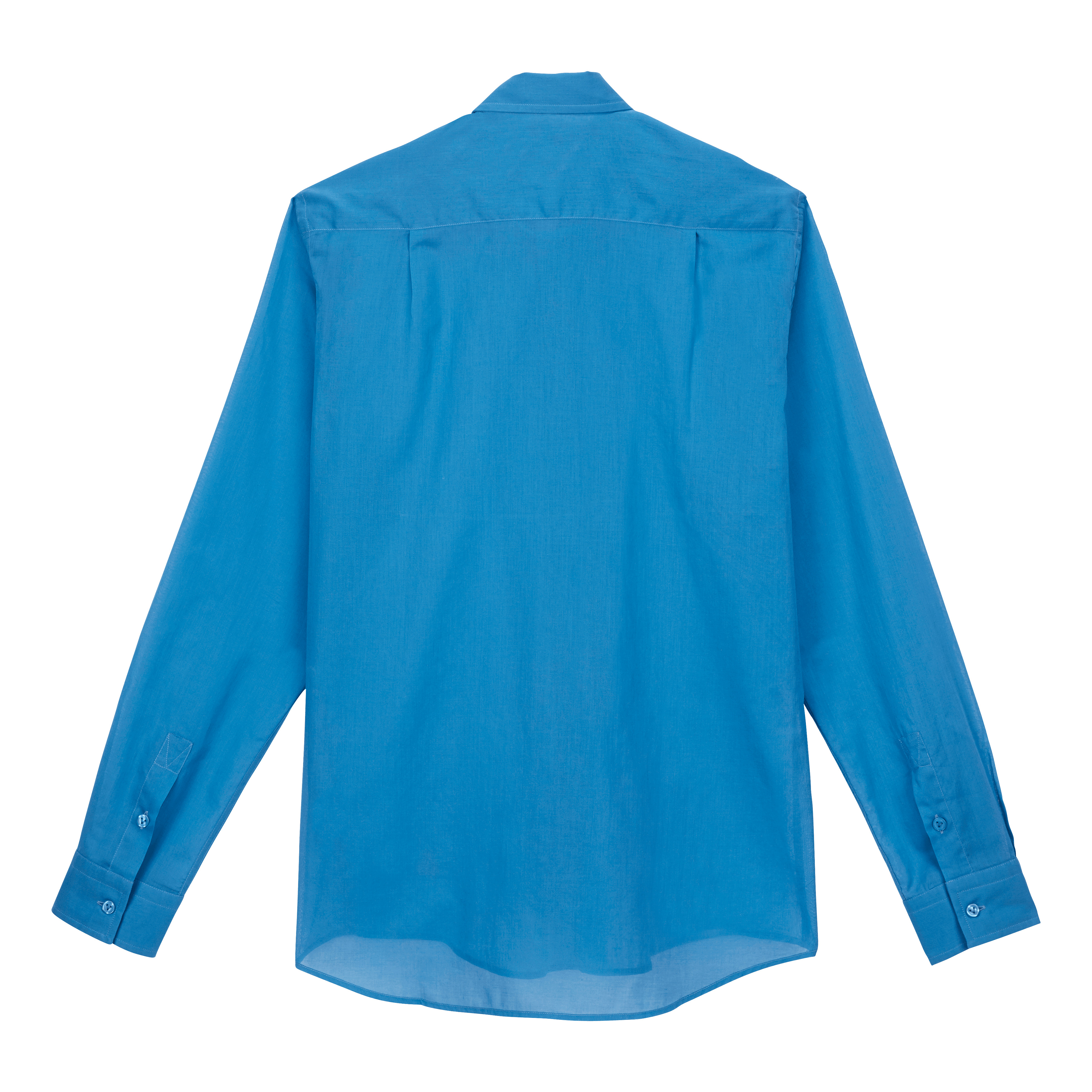 Unisex Cotton Voile Lightweight Shirt Solid - 2