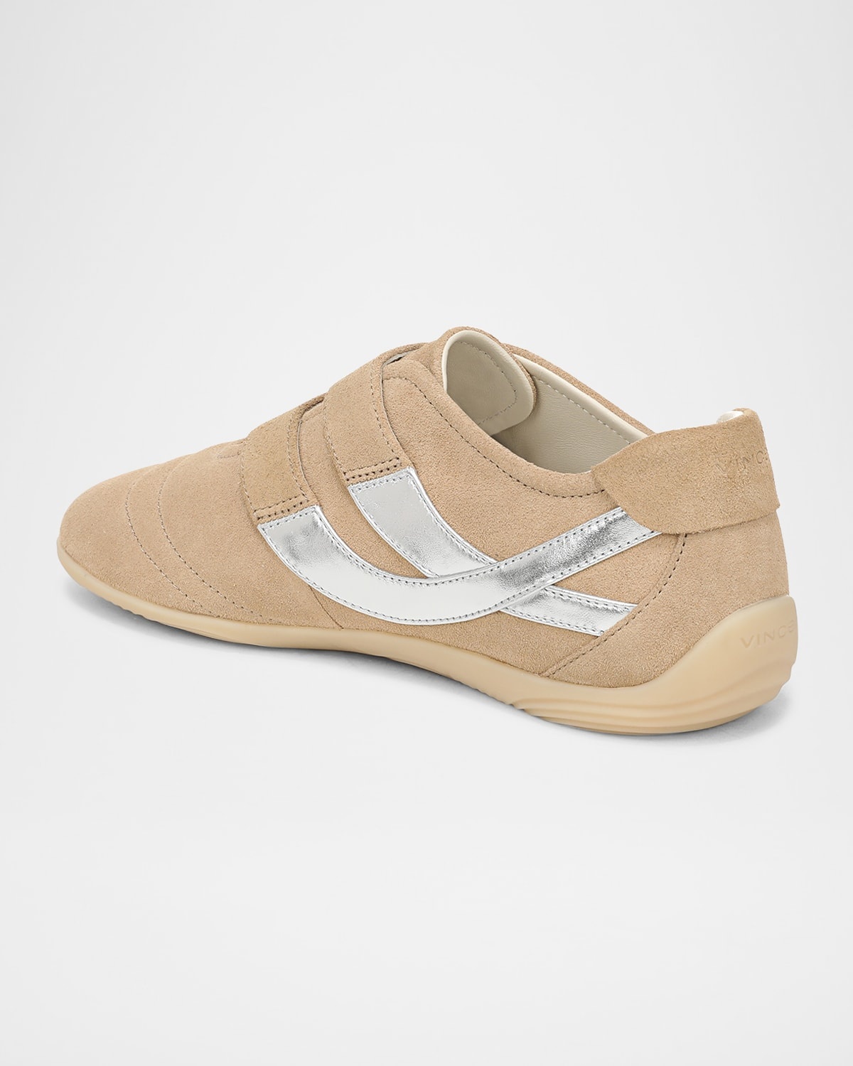 Sonic Suede Grip-Strap Sneakers - 4