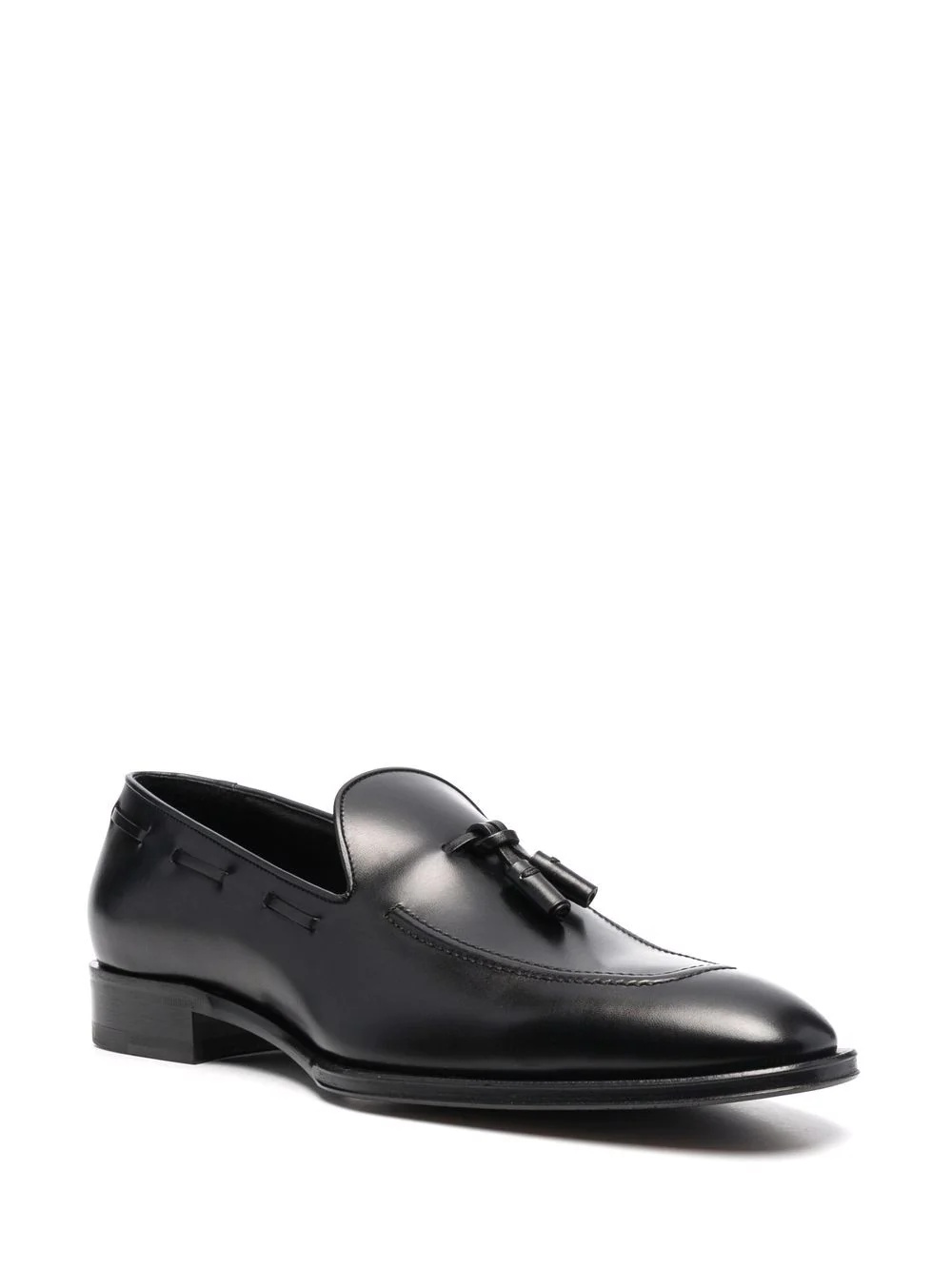 tassel-detail leather loafers - 2