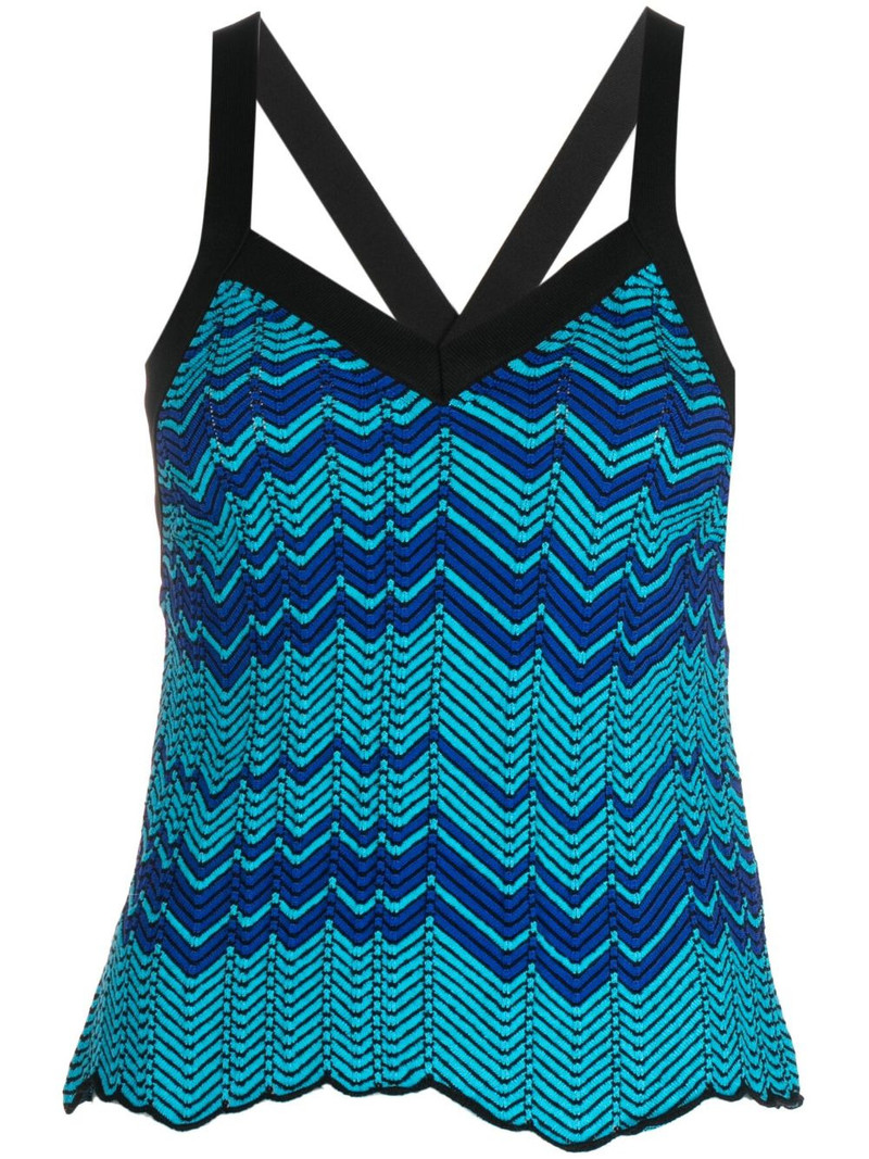 fully-pleated knitted top 1