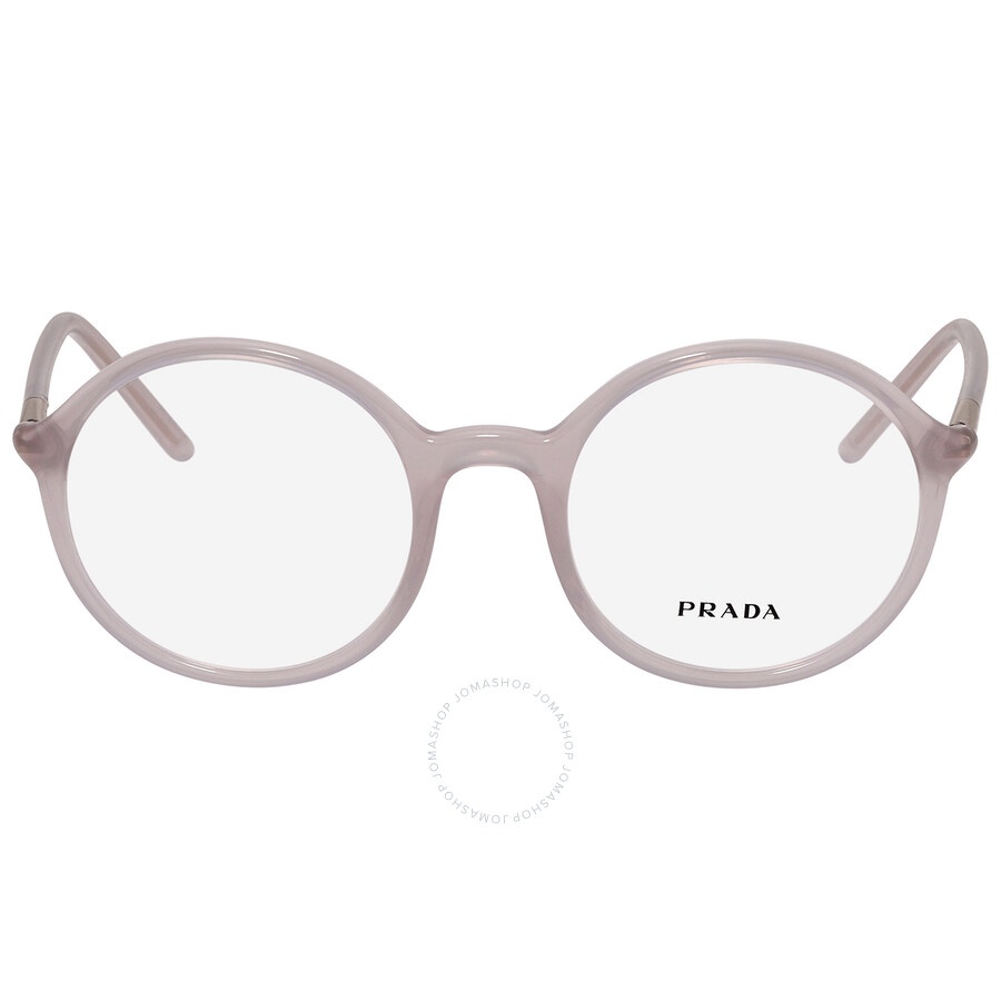 Prada Demo Round Ladies Eyeglasses PR 09WV TWH1O1 50 - 1