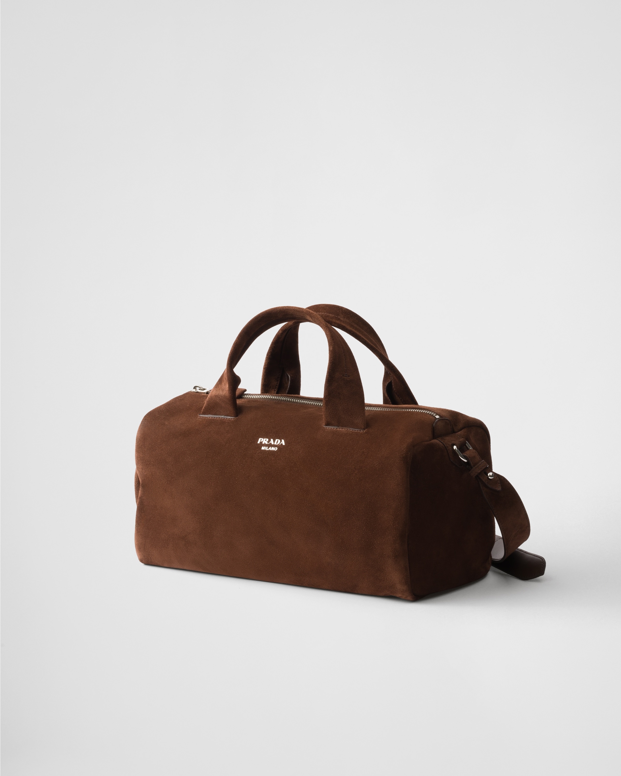 Suede duffle bag - 3