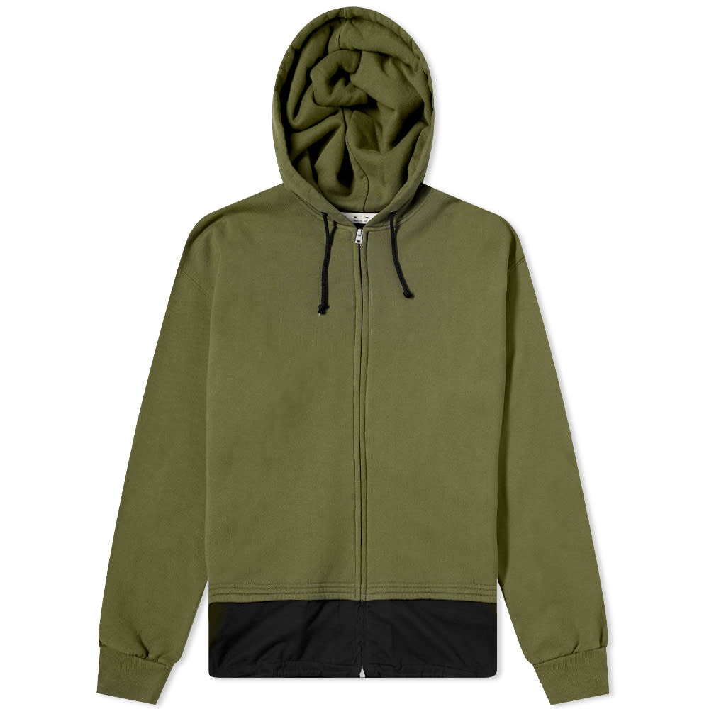 Marni Zip Through Logo Back Hoody - 1