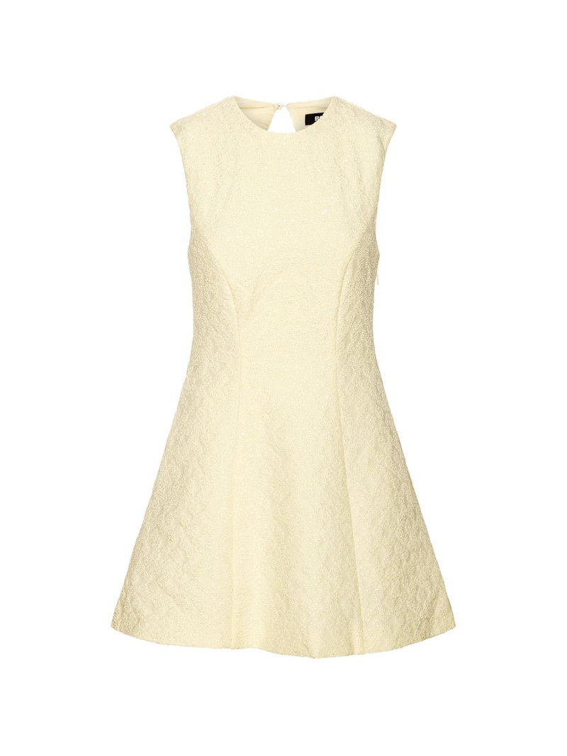 crew-neck mini dress 1