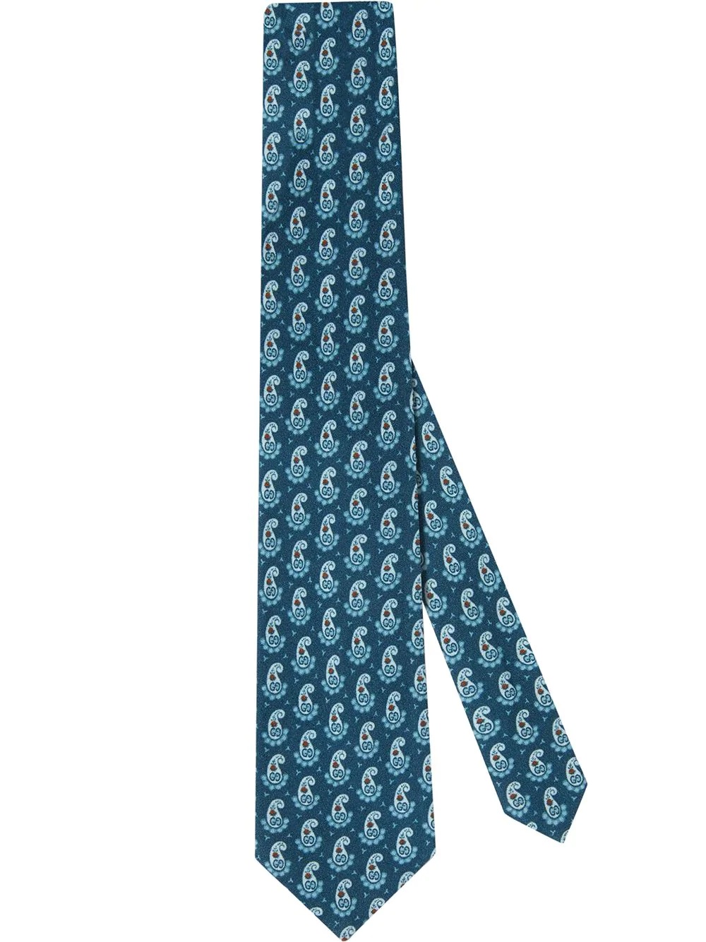 GG paisley-print tie - 1