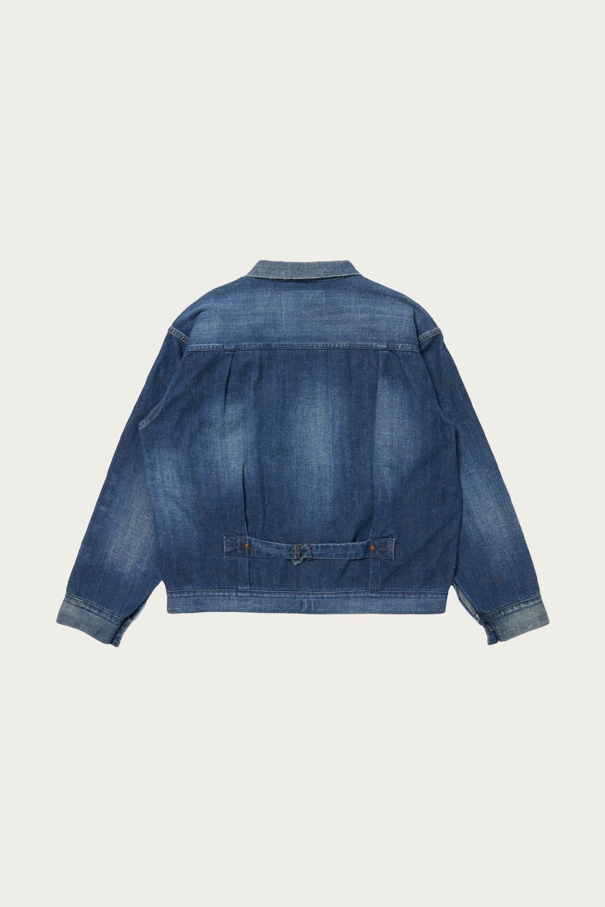 Lot. 703 Denim Jacket C. 1920's - Damaged Indigo Paint - 2
